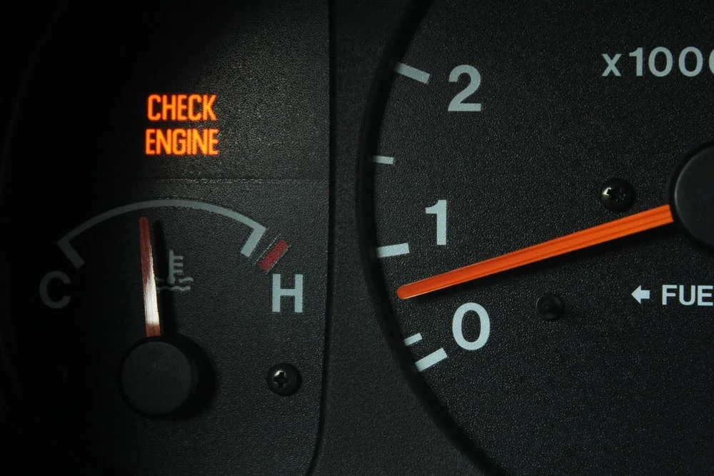 Warning Light On The Dashboard